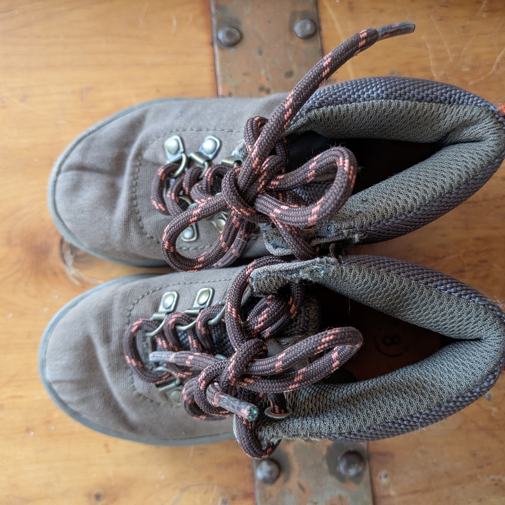 Target Brown and Red Outdoor Boots